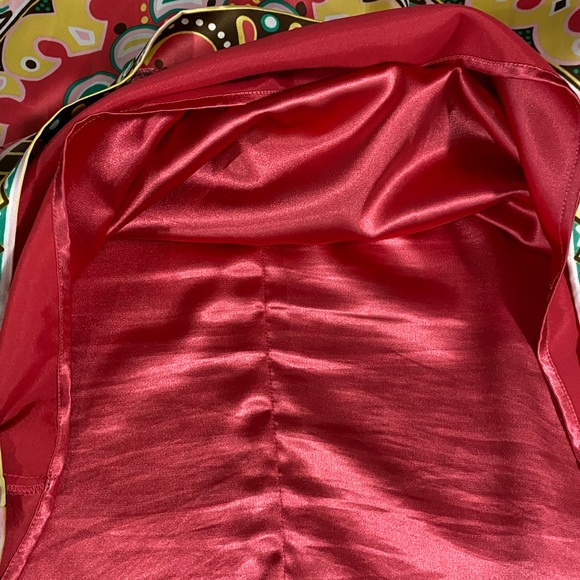 Nicole by Nicole Miller Colorful Sleeveless Sz 14 Paisley Print Shift Dress - Picture 3 of 16